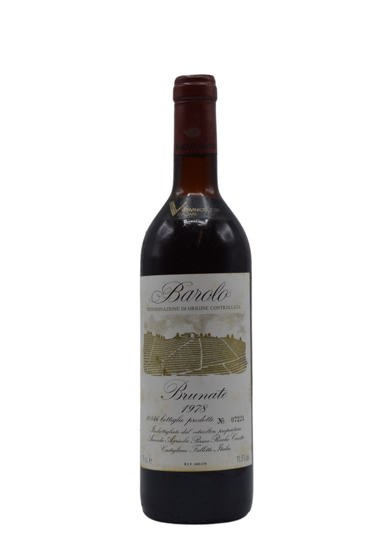 1978 Ceretto Barolo Bricco Rocche Brunate 750ml