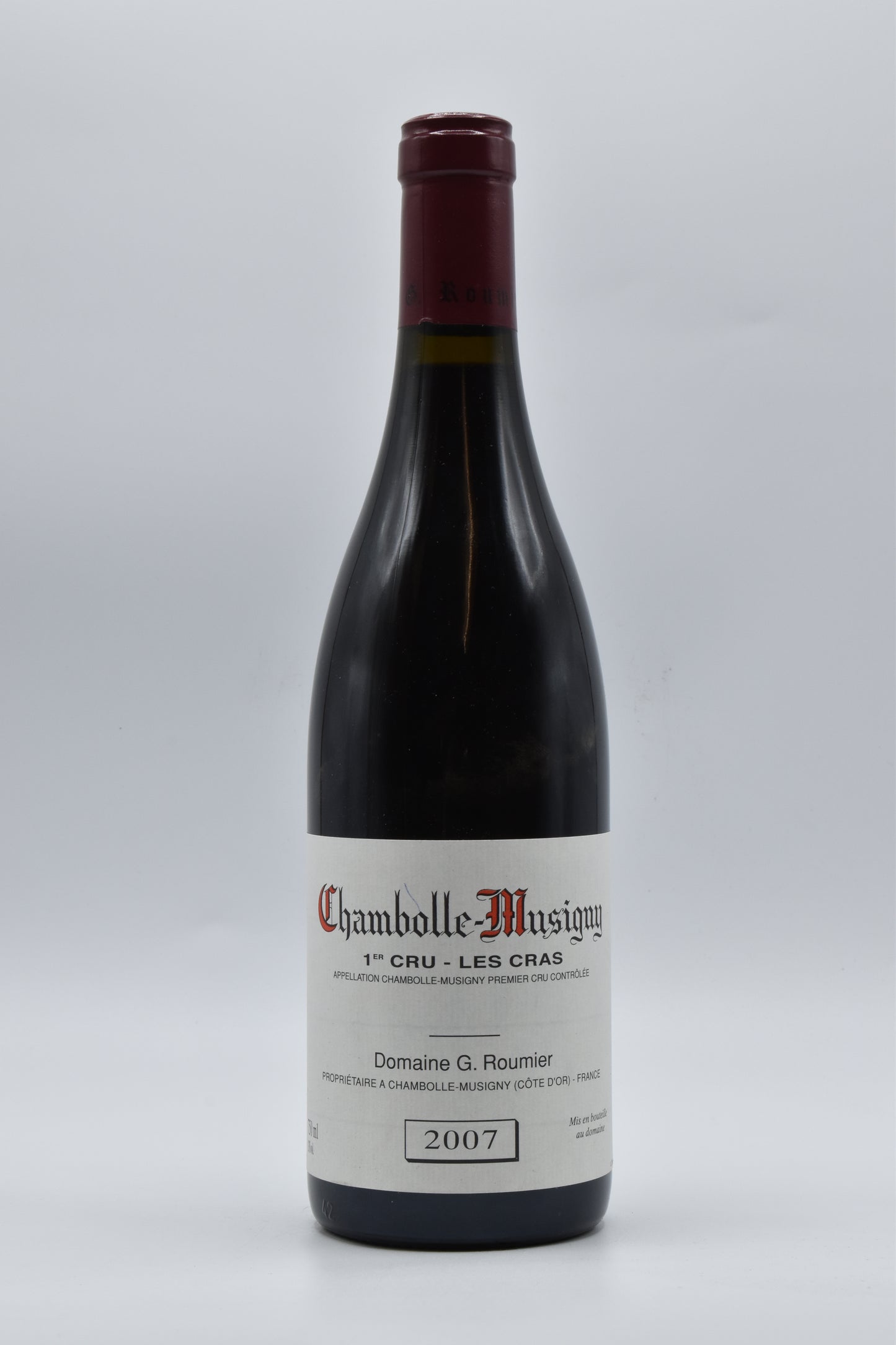 2007 G. Roumier, Chambolle-Musigny les Cras 1er Cru 750ml