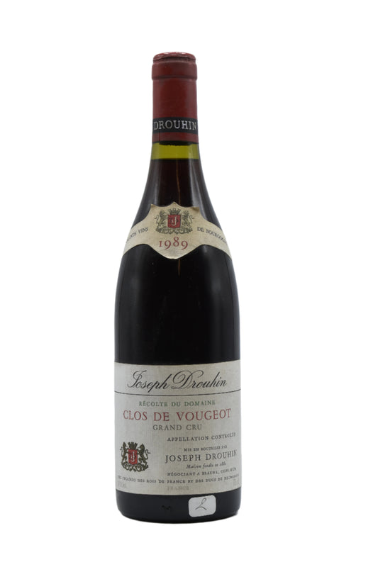 1989 Joseph Drouhin, Clos de Vougeot Grand Cru 750ml