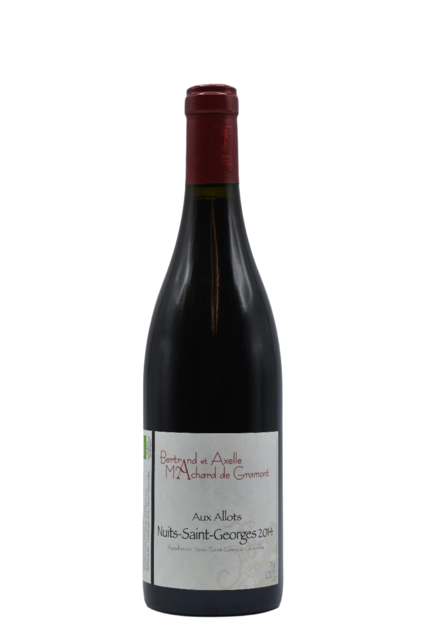 2014 Bertrand et Axelle Machard de Gramont, Nuits St Georges Aux Allots 750ml