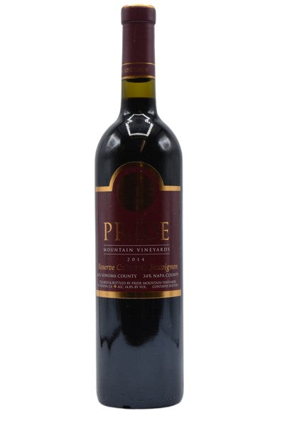 2014 Pride Mountain Vineyards, Reserve Cabernet Sauvignon 750ml