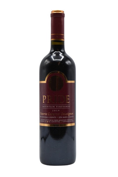 2019 Pride Mountain Vineyards, Reserve Cabernet Sauvignon 750ml