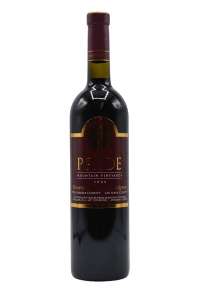 2008 Pride Mountain Vineyards, Reserve Cabernet Sauvignon 750ml