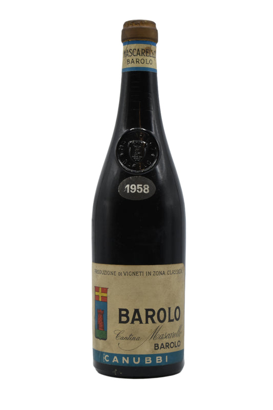 1958 Mascarello (Bartolo), Barolo Cannubi 750ml