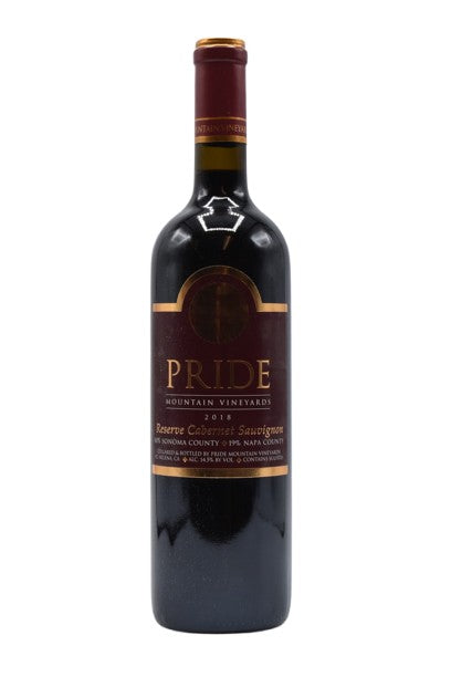 2018 Pride Mountain Vineyards, Reserve Cabernet Sauvignon 750ml