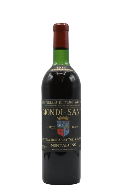 1971 Biondi-Santi, Brunello di Montalcino 720ml