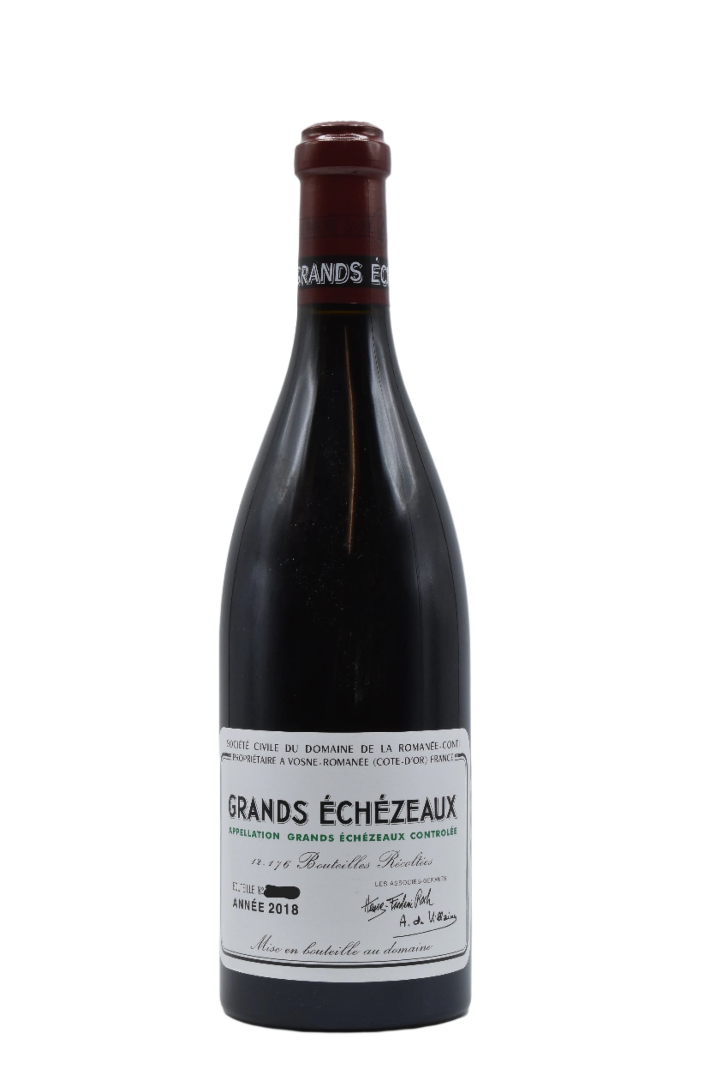 2018 Domaine de la Romanee-Conti, Grands Echezeaux 750ml