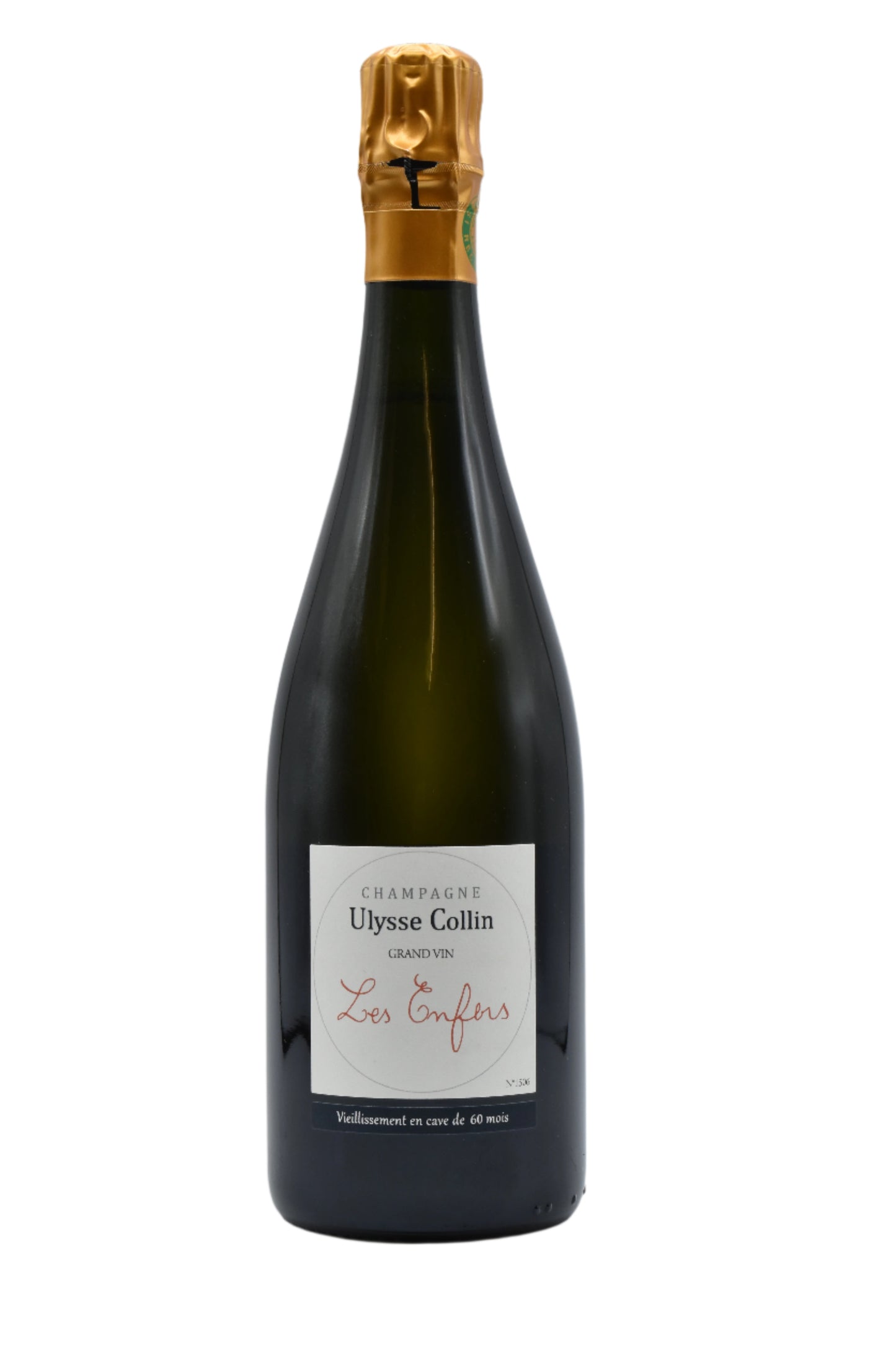 NV Ulysse Collin, 'les Enfers' Blanc de Blancs 60 mois (V16) Champagne 750ml