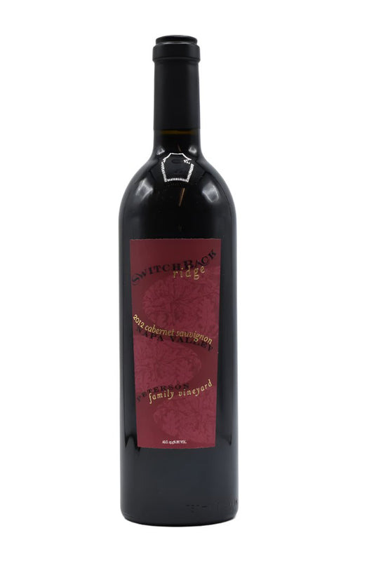 2012 Switchback Ridge, Peterson Family Vineyard Napa Cabernet Sauvignon 750ml