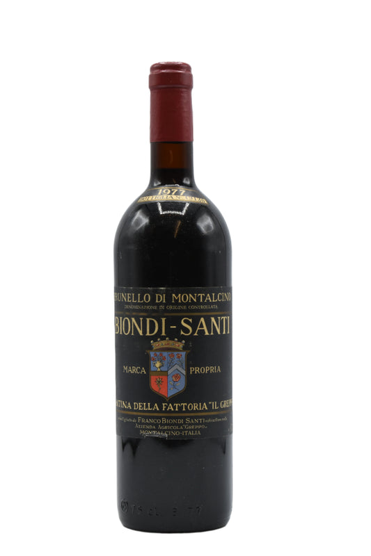 1977 Biondi-Santi, Brunello di Montalcino 750ml