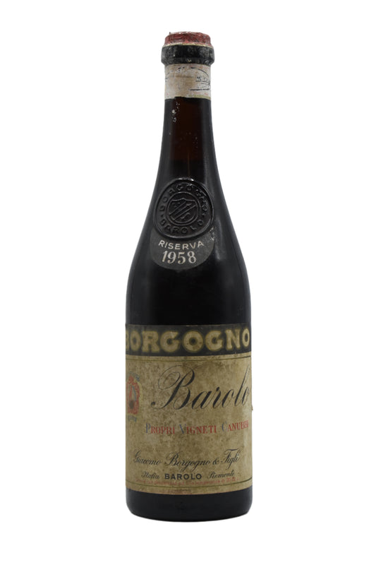 1958 Borgogno (G.), Barolo Riserva 750ml