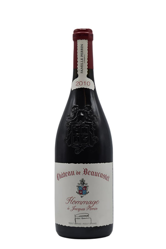 2010 Chateau de Beaucastel, Chateauneuf-du-Pape, Hommage a Jacques Perrin 750ml