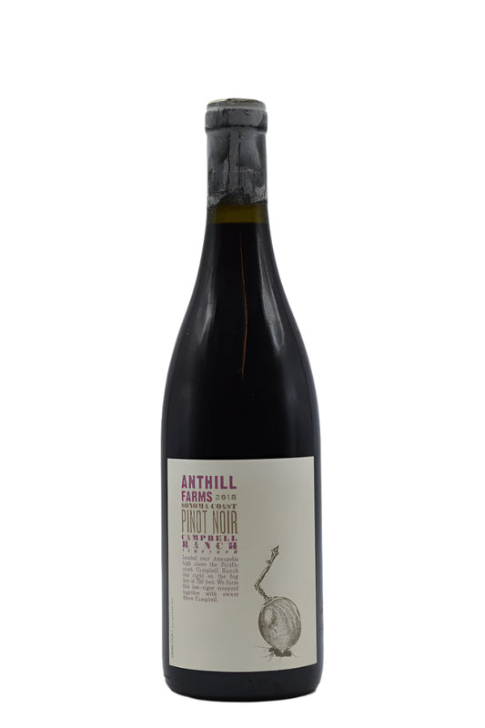 2018 Anthill Farms, Pinot Noir Campbell Ranch Vineyard 750ml