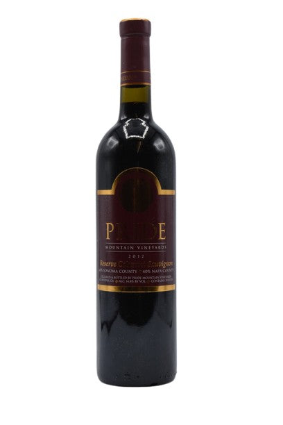 2012 Pride Mountain Vineyards, Reserve Cabernet Sauvignon 750ml