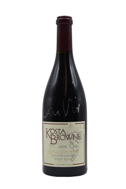 2008 Kosta Browne, Koplen Vineyard Pinot Noir 750ml (signed)