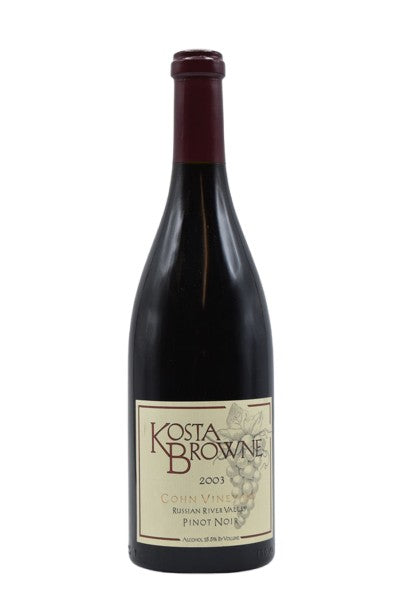 2003 Kosta Browne, Cohn Vineyard Pinot Noir 750ml