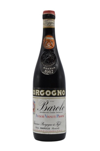 1967 Borgogno (G.), Barolo Riserva 750ml