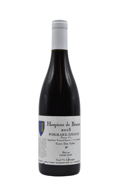 2018 Hospices de Beaune, Pommard Epenots Cuvee Dom. Goblet (Coche-Dury) 1er Cru 750ml - Walker Wine Co.