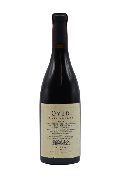 2012 Ovid, Syrah Napa Valley 750ml