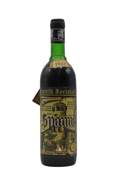 1967 F.lli Berteletti, Gattinara Spanna Castello di Lozzolo 750ml