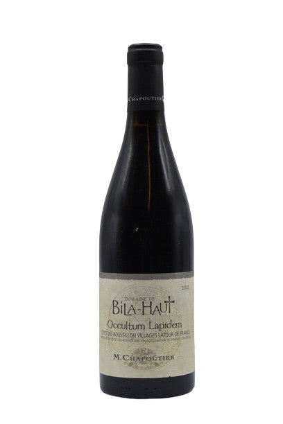 2011 Domaine de Bila-Haut, Chapoutier Occultum Lapidem, Cotes du Roussilon 750ml - Walker Wine Co.