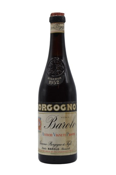 1952 Borgogno (G.), Barolo Riserva 750ml