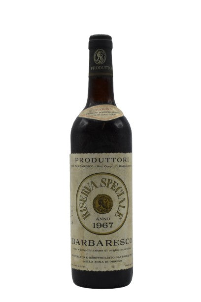 1967 Produttori del Barbaresco, Barbaresco Riserva Speciale Rabaya 750ml