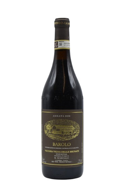 2008 M. Marengo, Barolo Vecchia Vigna delle Brunate 750ml