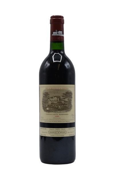 1989 Chateau LaFite Rothschild, Pauillac 750ml - Walker Wine Co.