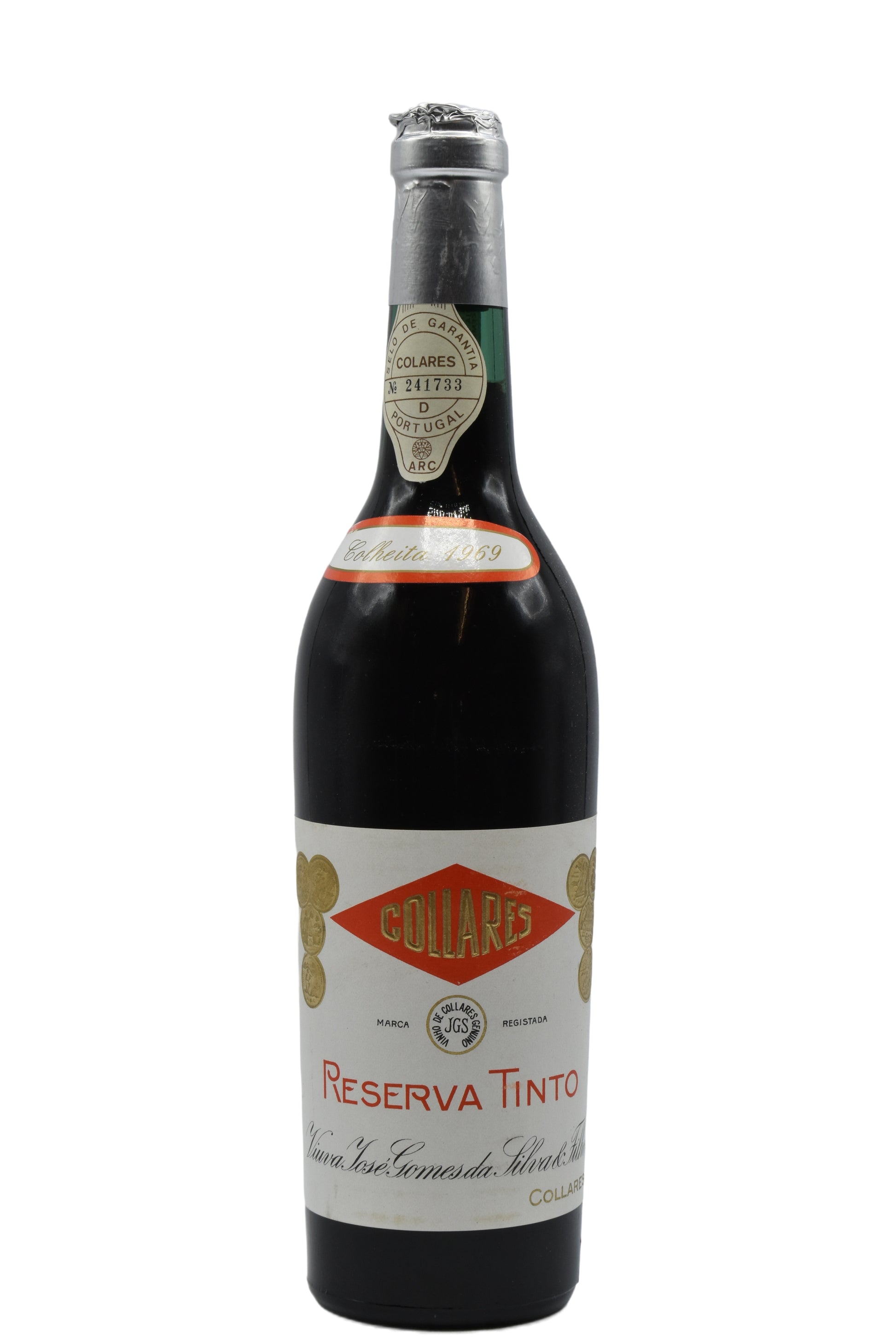 1969 Viuva Jose Gomes da Silva & Filhos Colares Reserva Tinto 750ml - Walker Wine Co.