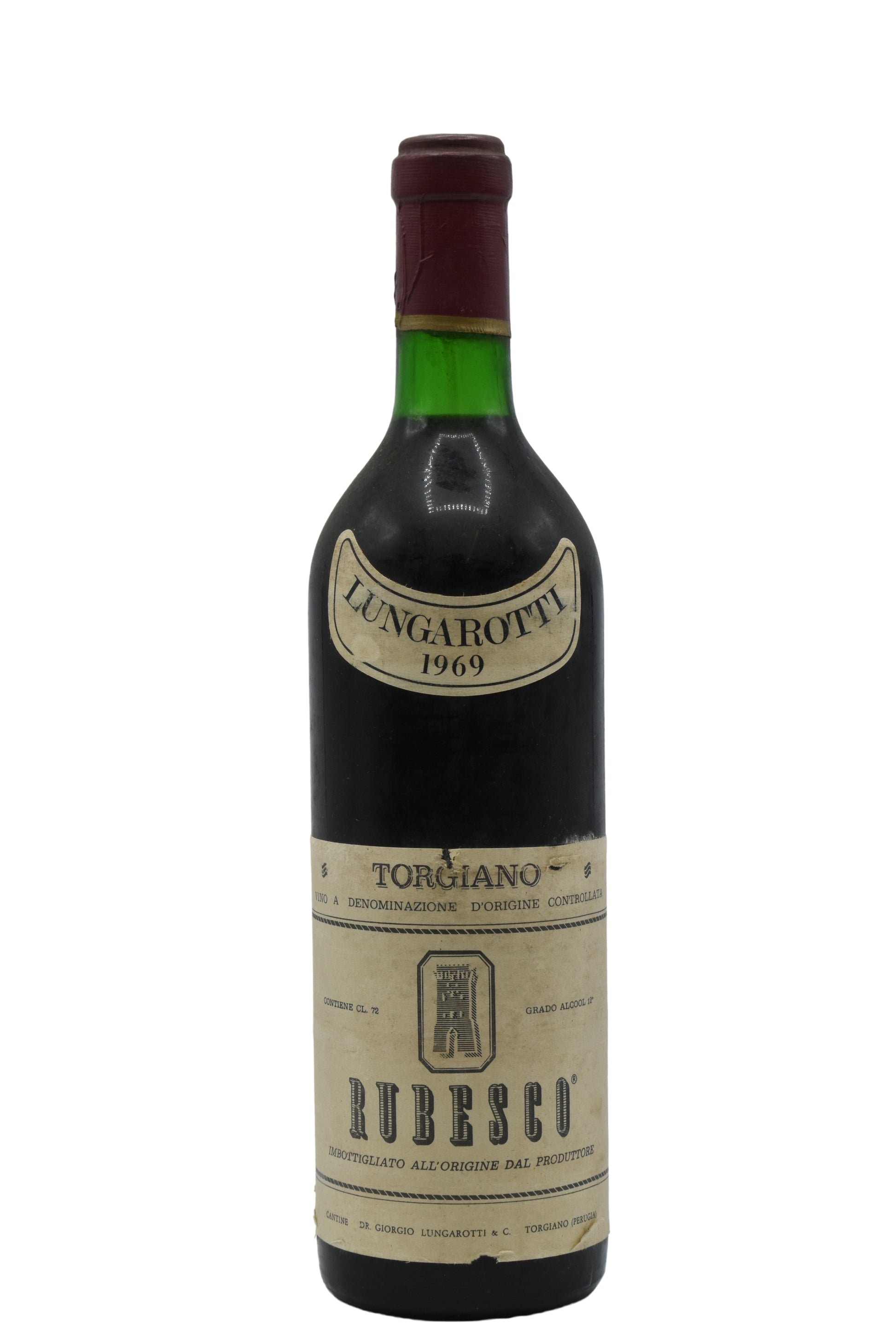 1969 Lungarotti, Rubesco 750ml - Walker Wine Co.