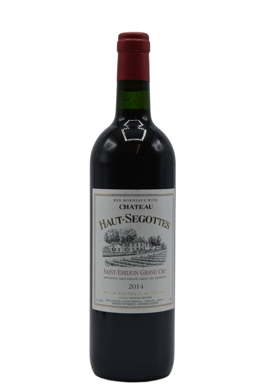 2014 Chateau Haut-Segottes, Saint Emilion Grand Cru 750ml - Walker Wine Co.