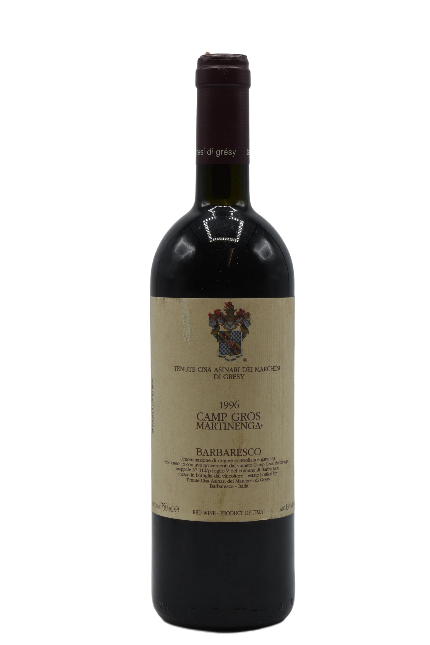 1996 Marchesi di Gresy, Barbaresco Camp Gros Martinenga 750ml - Walker Wine Co.